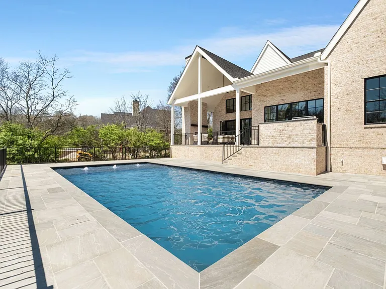 Custom geometric pool