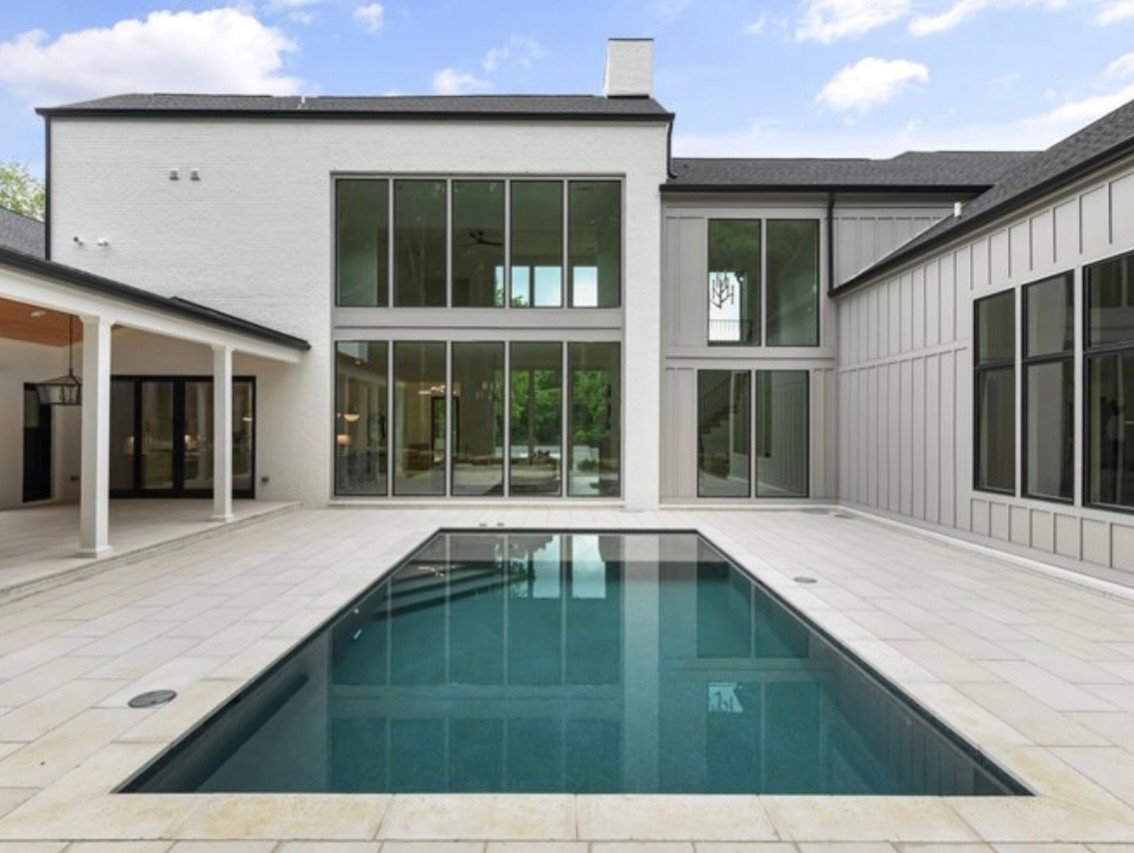 Custom pool build — Middle Tennessee